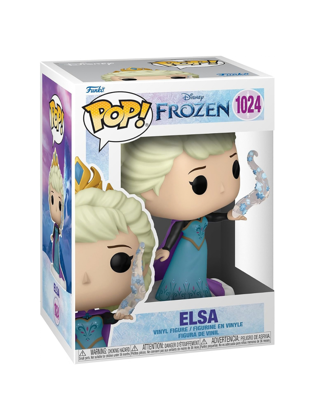 Funko Pop! Disney Ultimate Princess Elsa Vinyl Figure – 3.75 Inch (9.5 cm) Collectible Figure