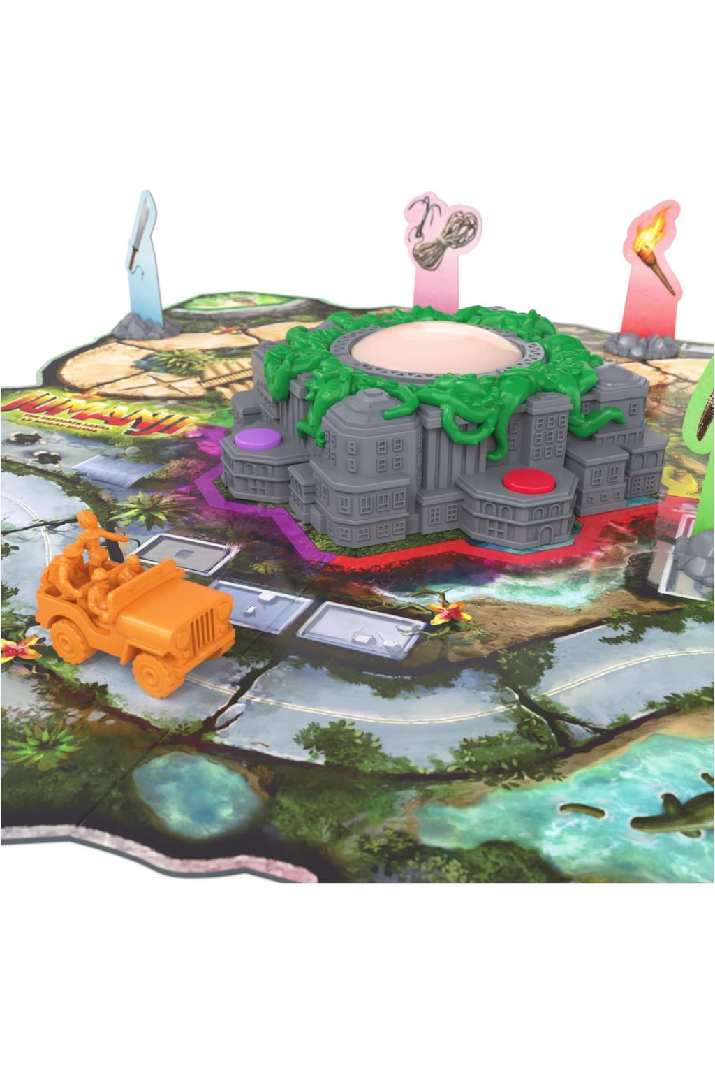 Jumanji Concrete Jungle Electronic Board Game for 2–4 Players, Ages 6+ [6076656]