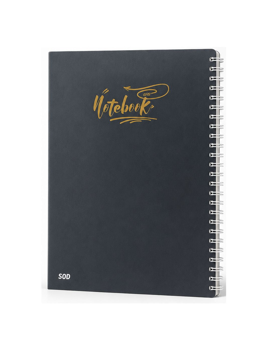 SOD Gray Spiral Ruled Notebook 100 Sheets