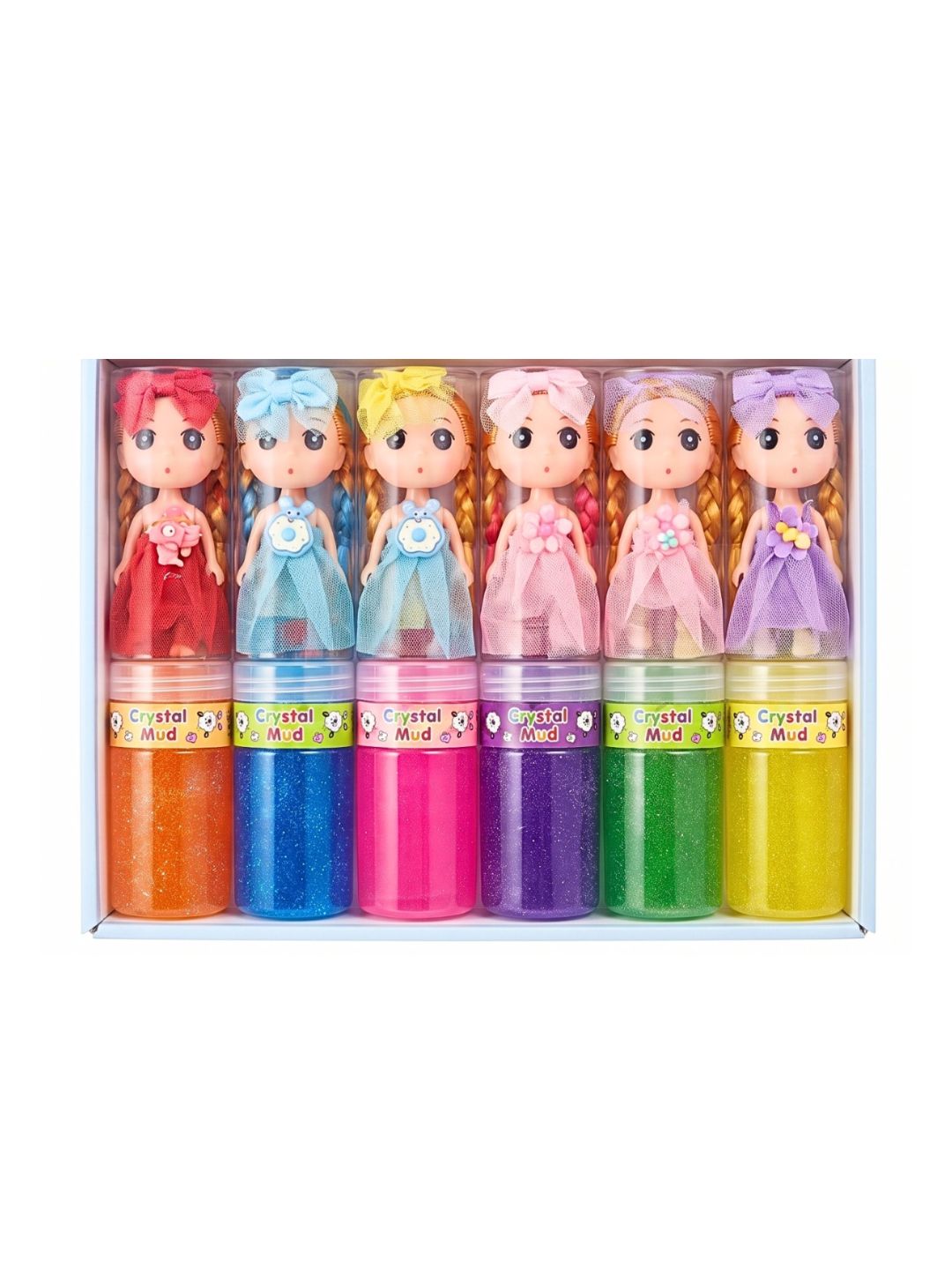 Crystal Slime Doll DIY Sensory Toy - 1 Piece