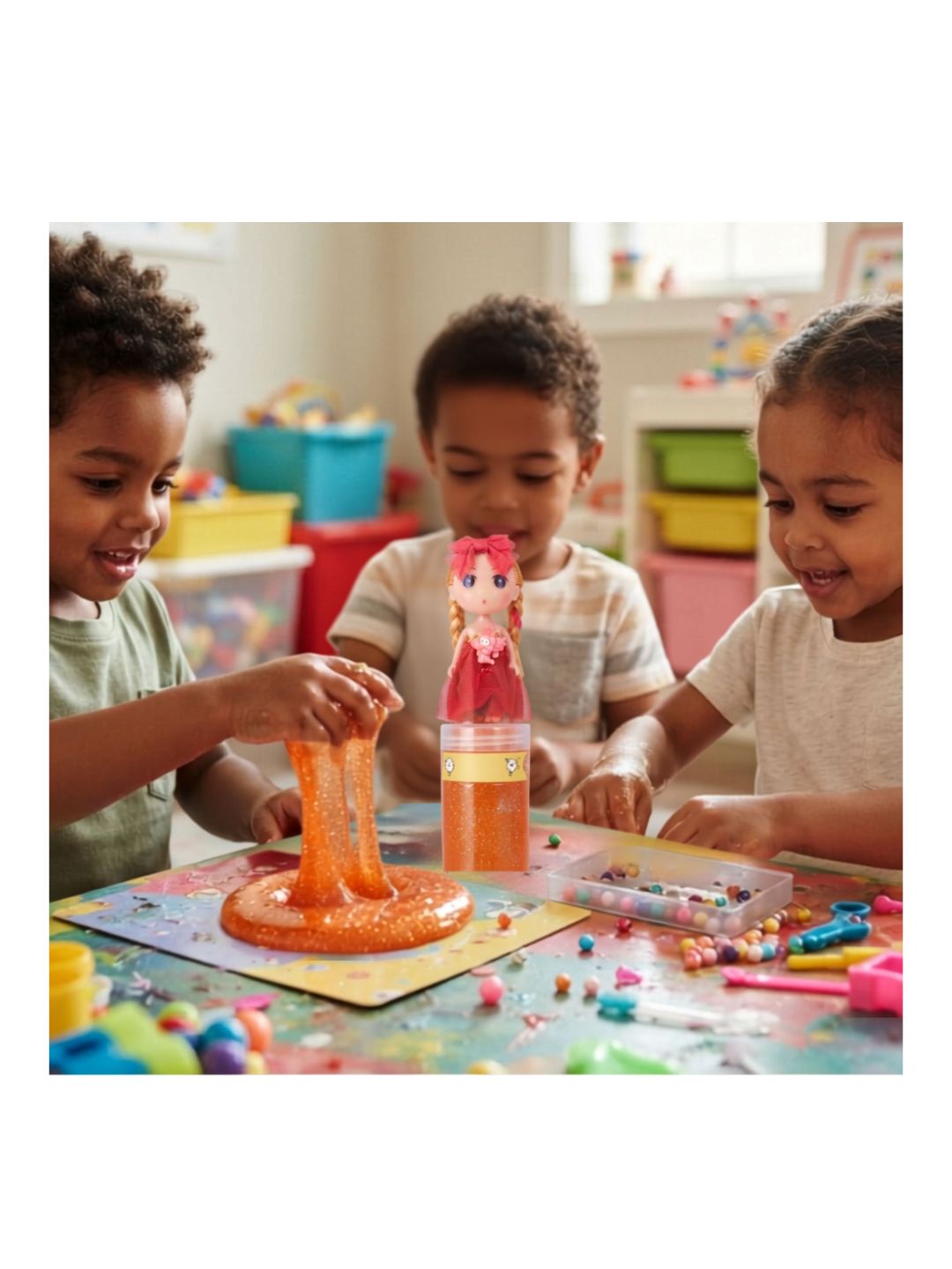 Crystal Slime Doll DIY Sensory Toy - 1 Piece