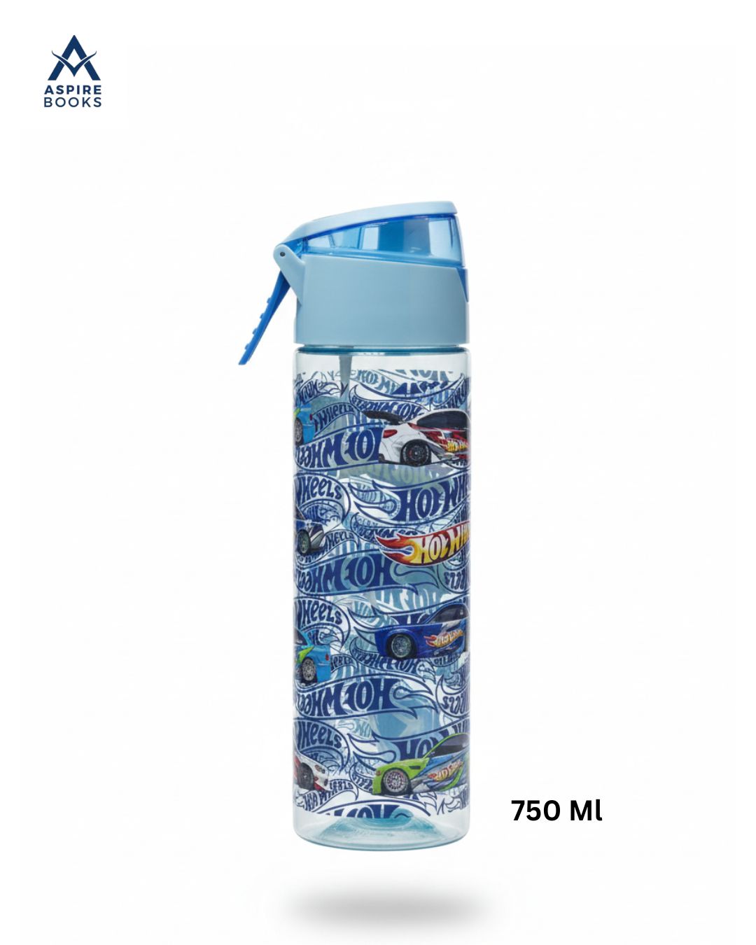 Hot Wheels Kids Water Bottle 750ml