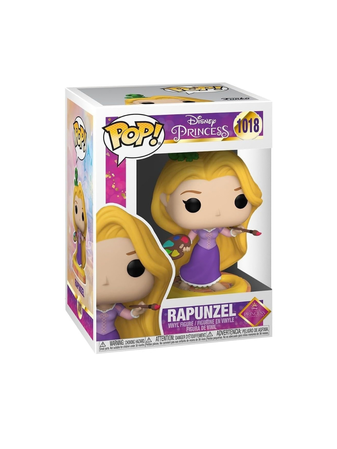 Funko Pop! Disney Ultimate Princess Rapunzel Vinyl Figure – 3.75 Inch (9.5 cm) Collectible Figure