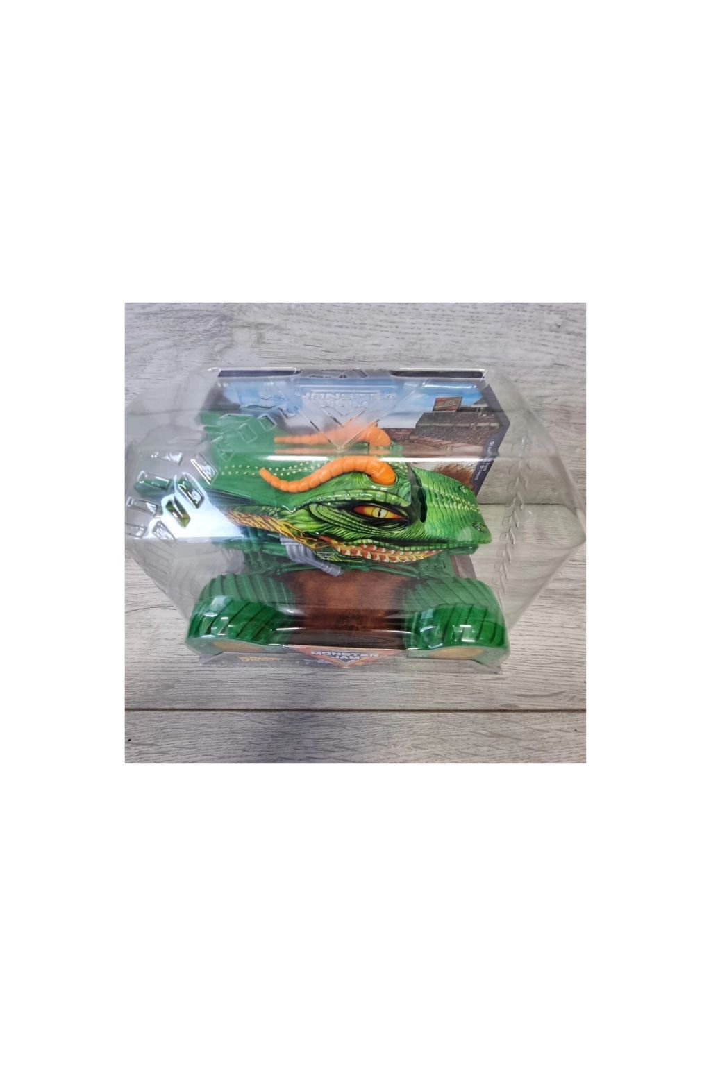 Monster Jam Official Die-Cast Monster Truck, 1:24 Scale, Pull-Back Action, Assorted Styles