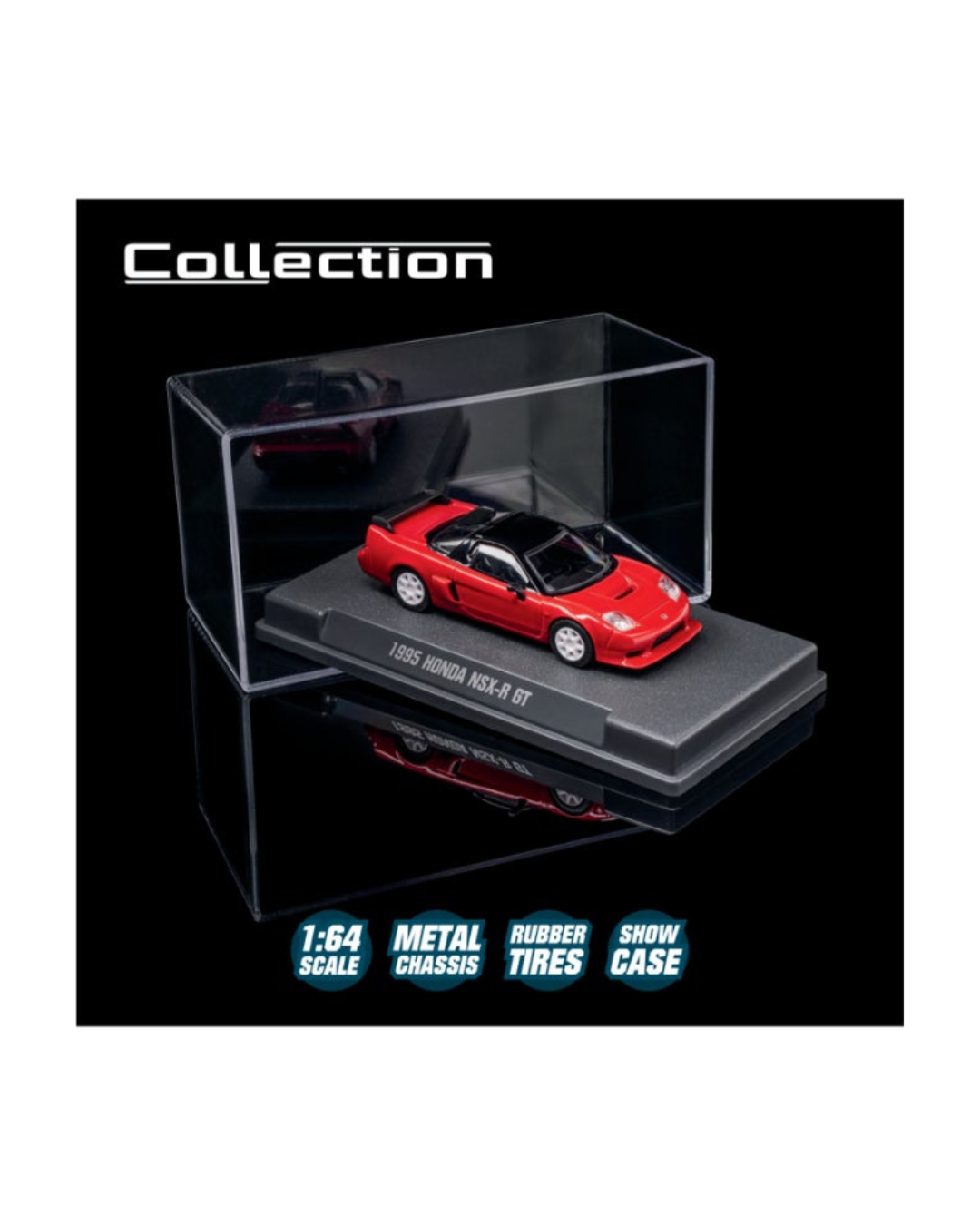 Majorette 1995 Honda NSX-R GT 1:64 Diecast Model Car