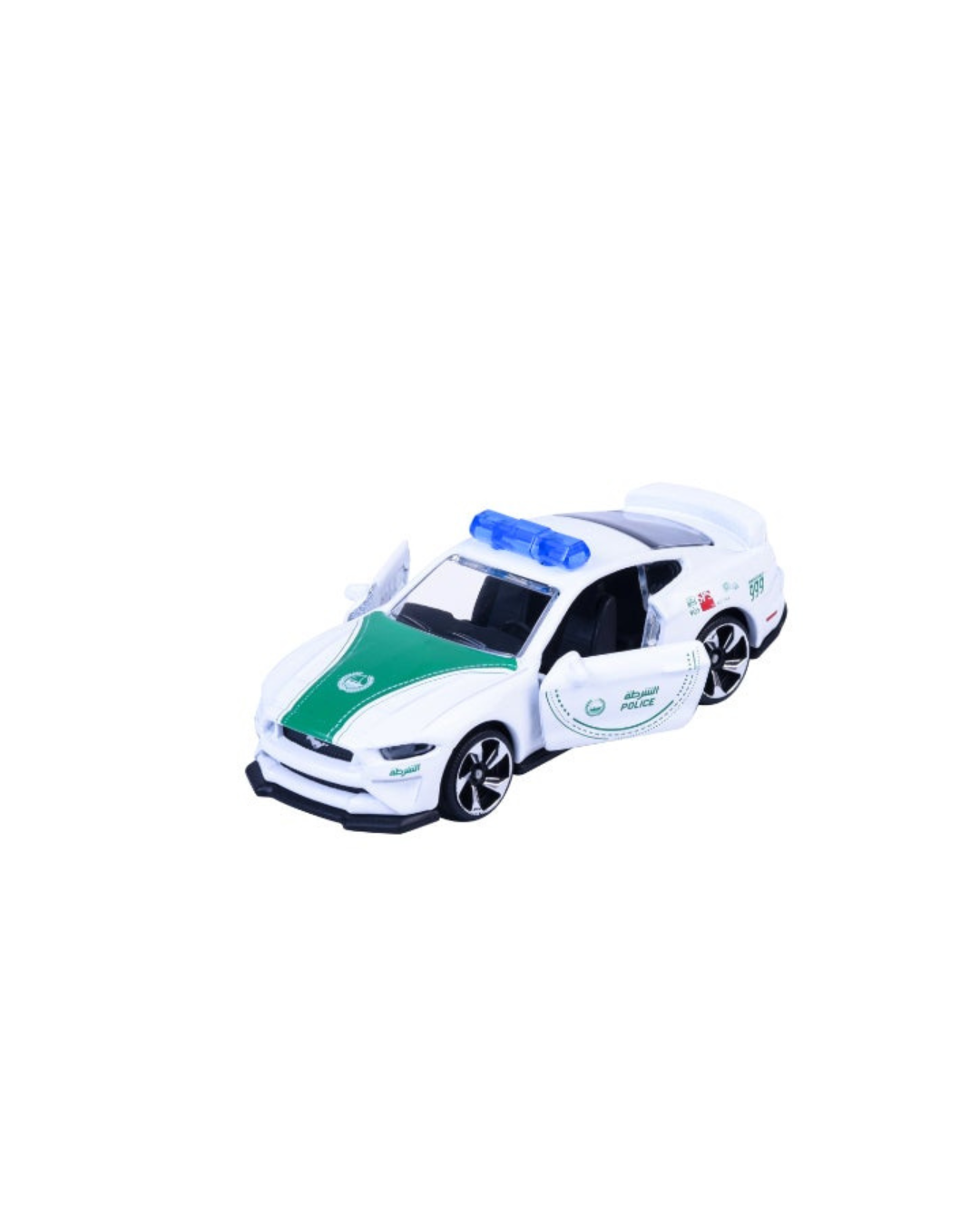 Majorette Dubai Police Ford Mustang GT Diecast Car