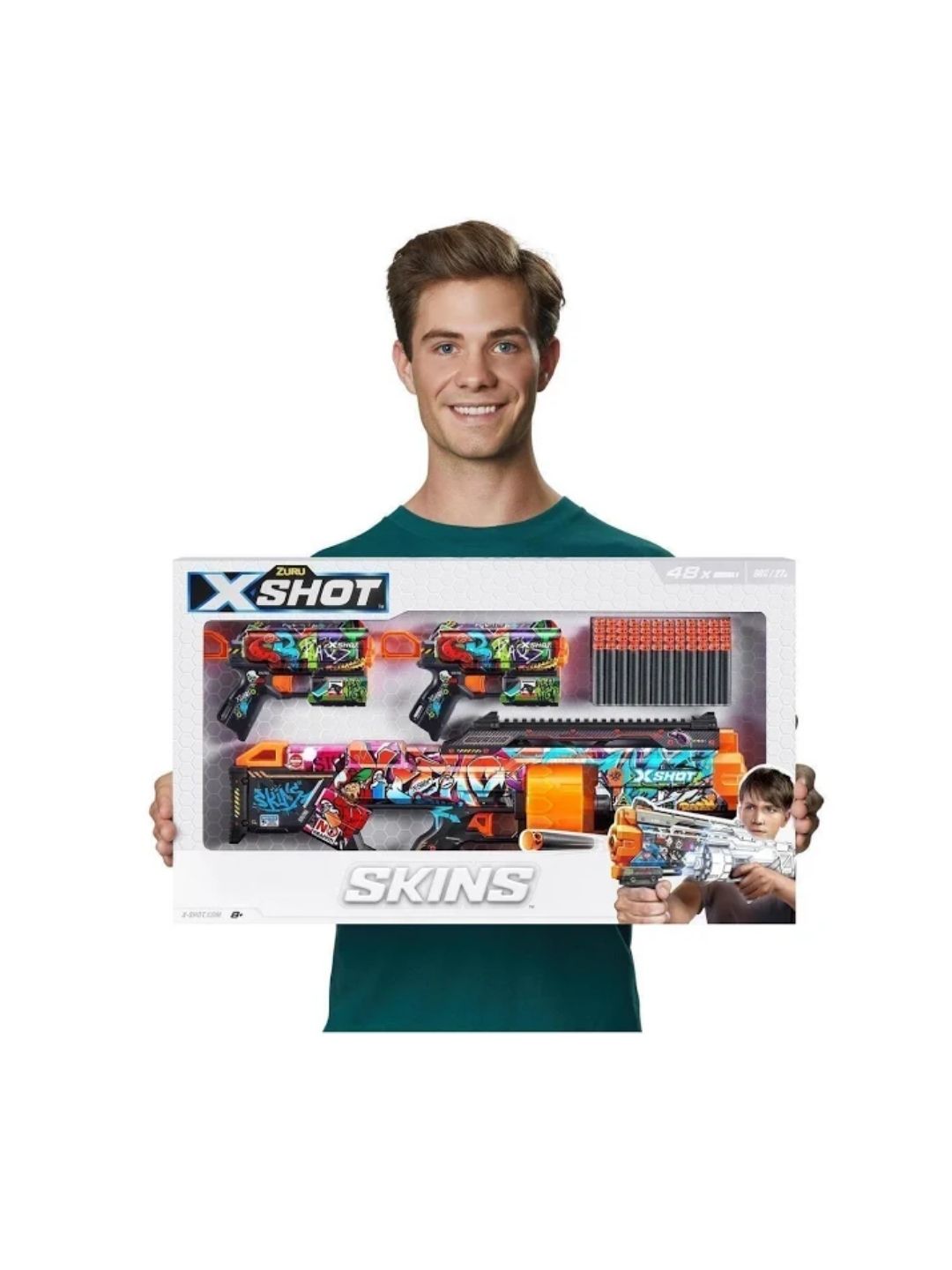 X‑Shot Skins Combo Pack (Last Stand/2pk Flux) – Dart Blaster Combo Set