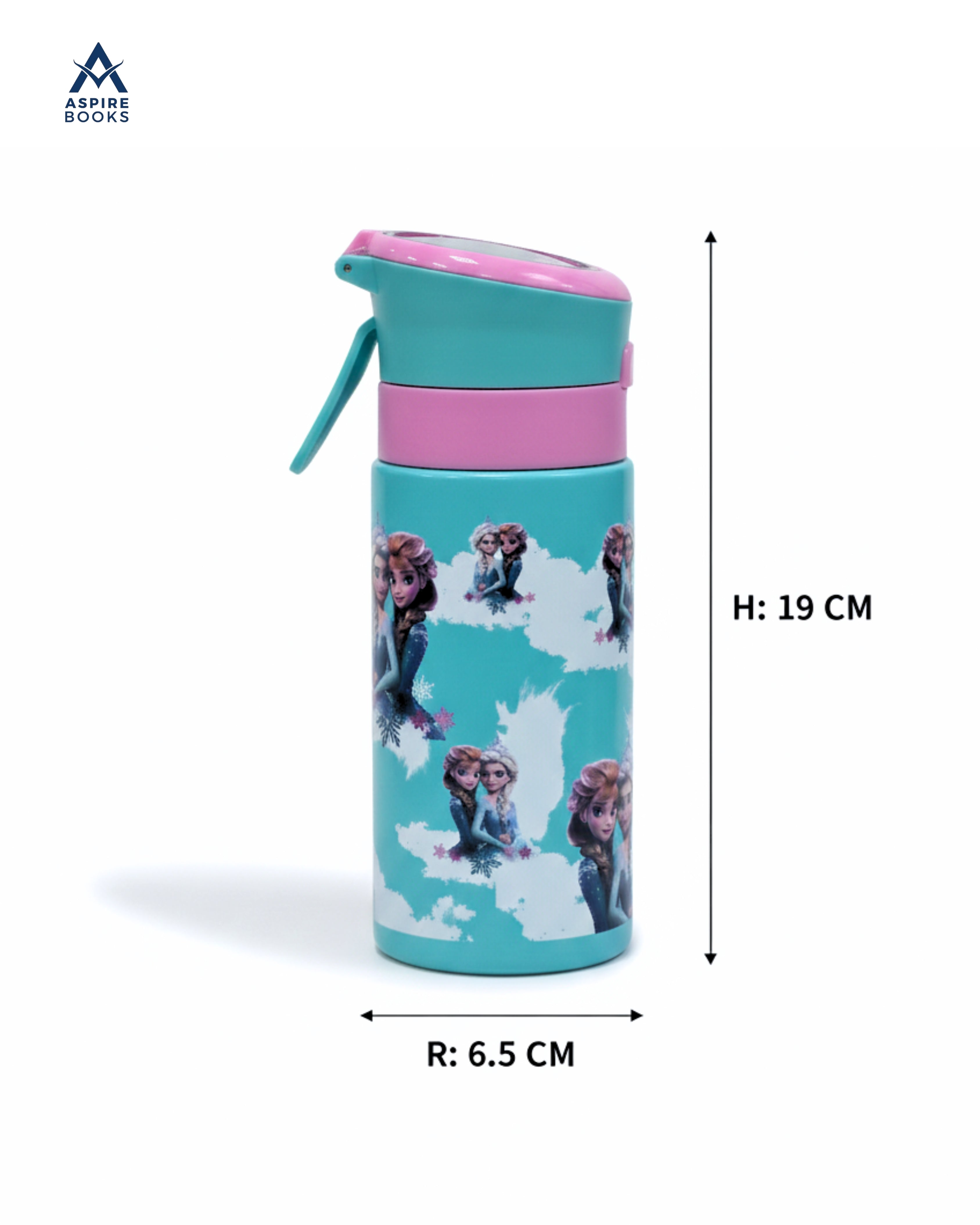 Frozen Theme Kids Flask 320ml – Stainless Steel Insulated Water Bottle