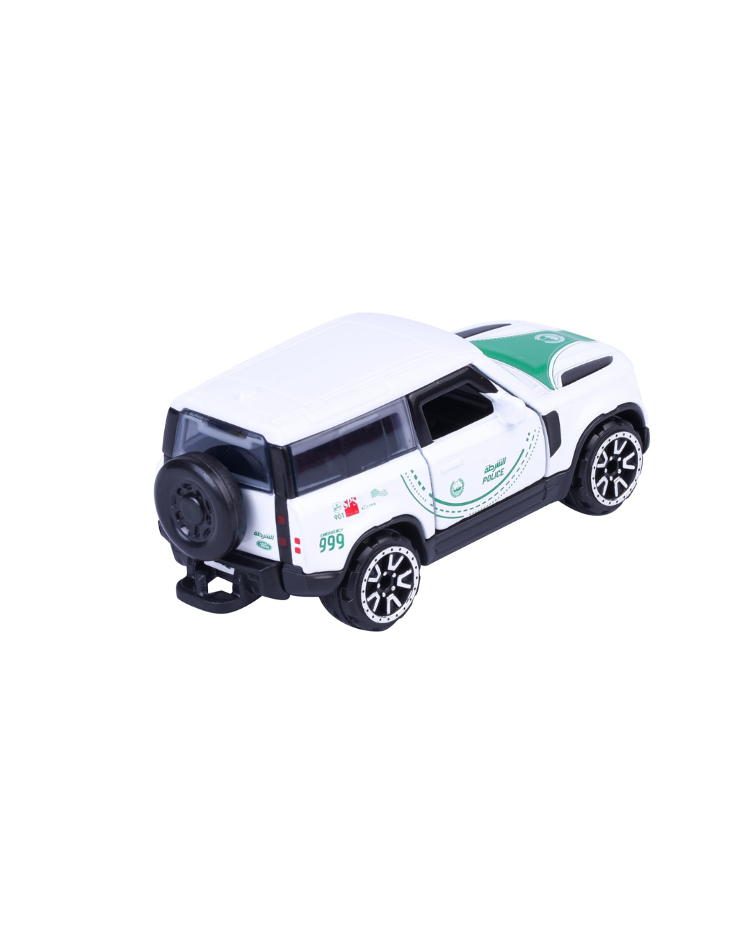 Majorette Dubai Police Deluxe GMC Hummer EV Diecast Car
