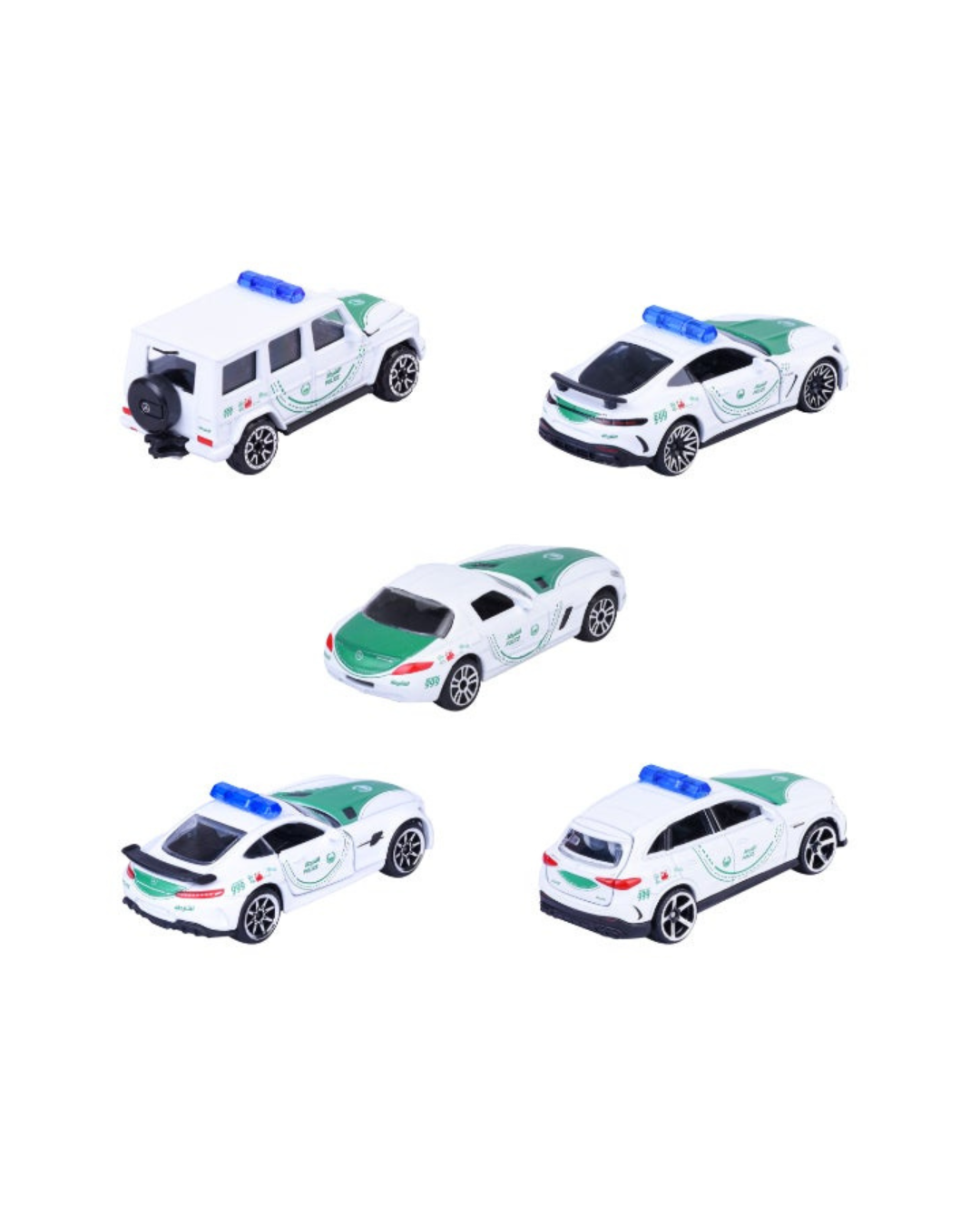 Majorette Dubai Police Mercedes-AMG Diecast Car Pack