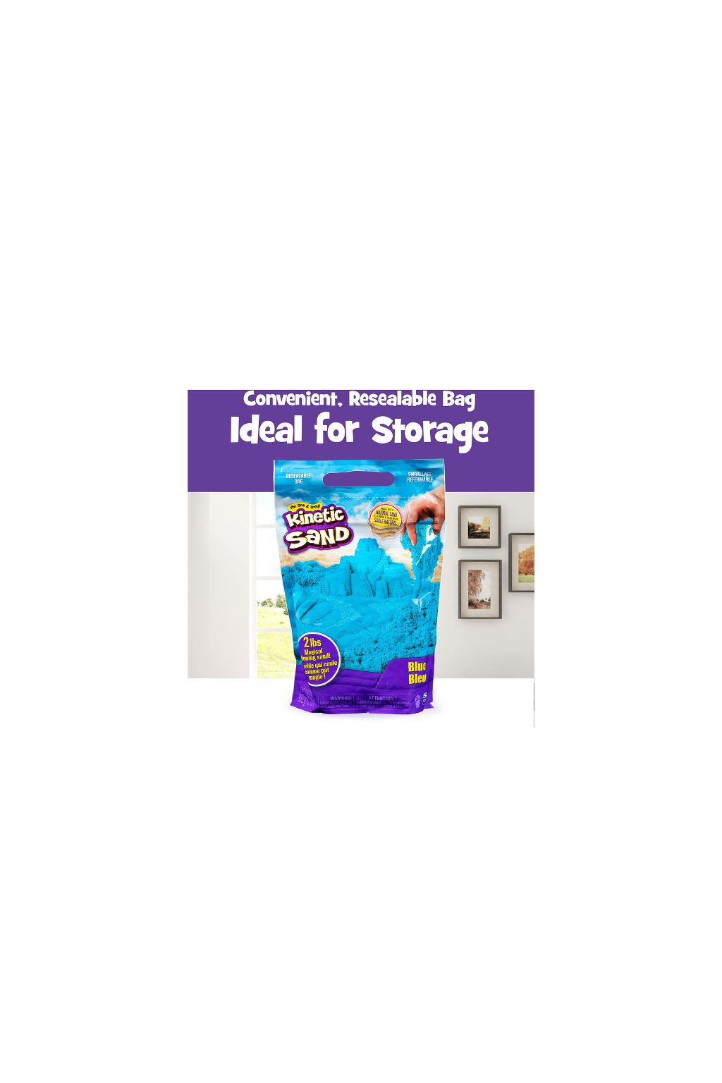 Kinetic Sand Colour Bag (2lbs)