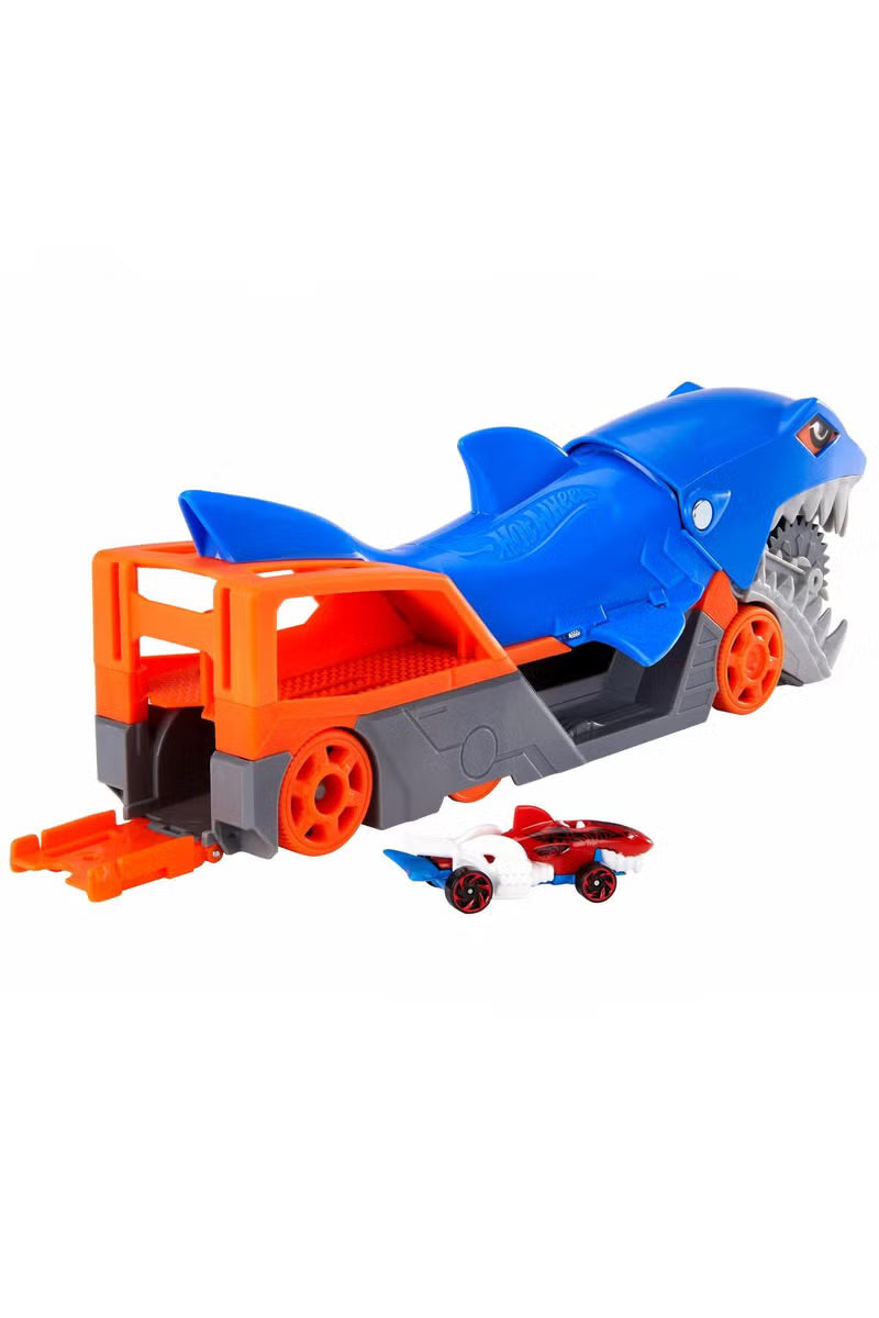 Hot Wheels Shark Chomp Transport Vehicle GVG36