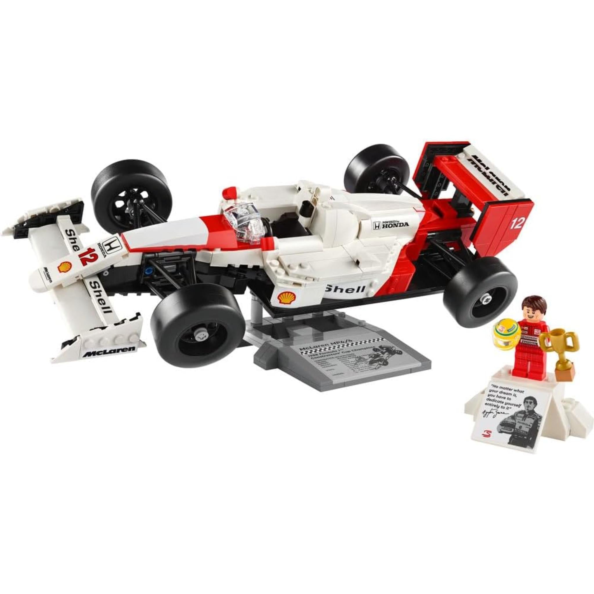 LEGO Icons McLaren MP4/4 & Ayrton Senna 10330 Building Set