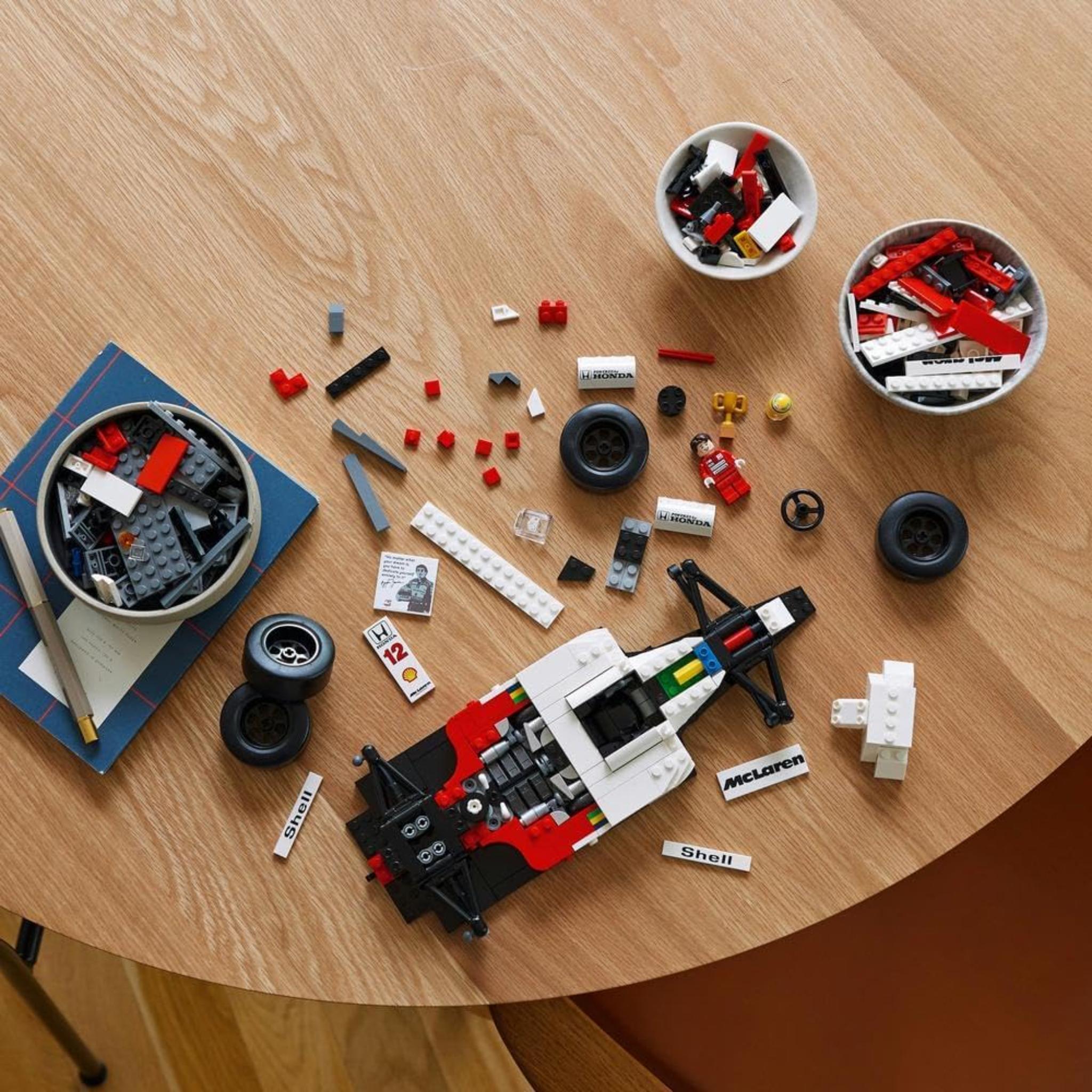 LEGO Icons McLaren MP4/4 & Ayrton Senna 10330 Building Set