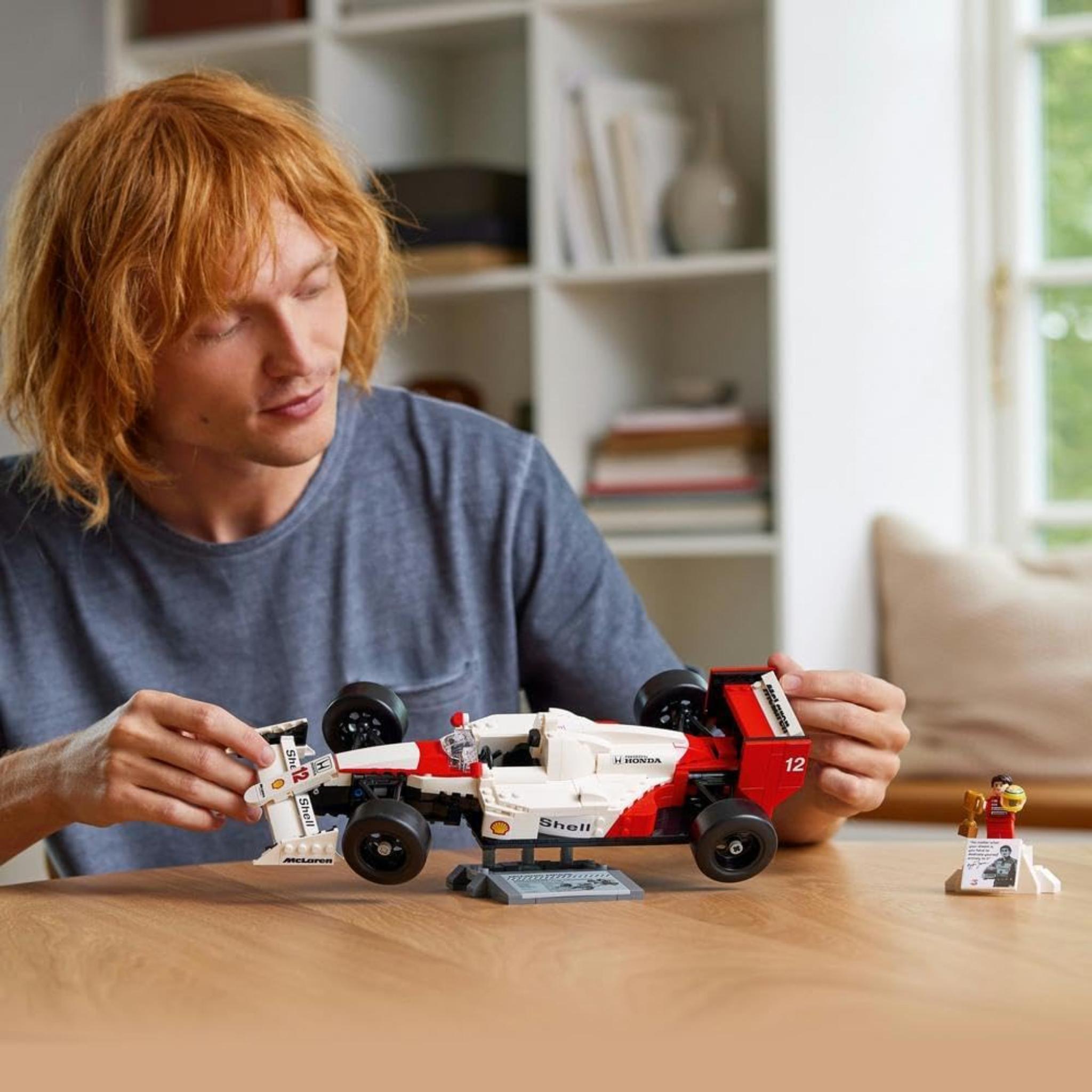 LEGO Icons McLaren MP4/4 & Ayrton Senna 10330 Building Set