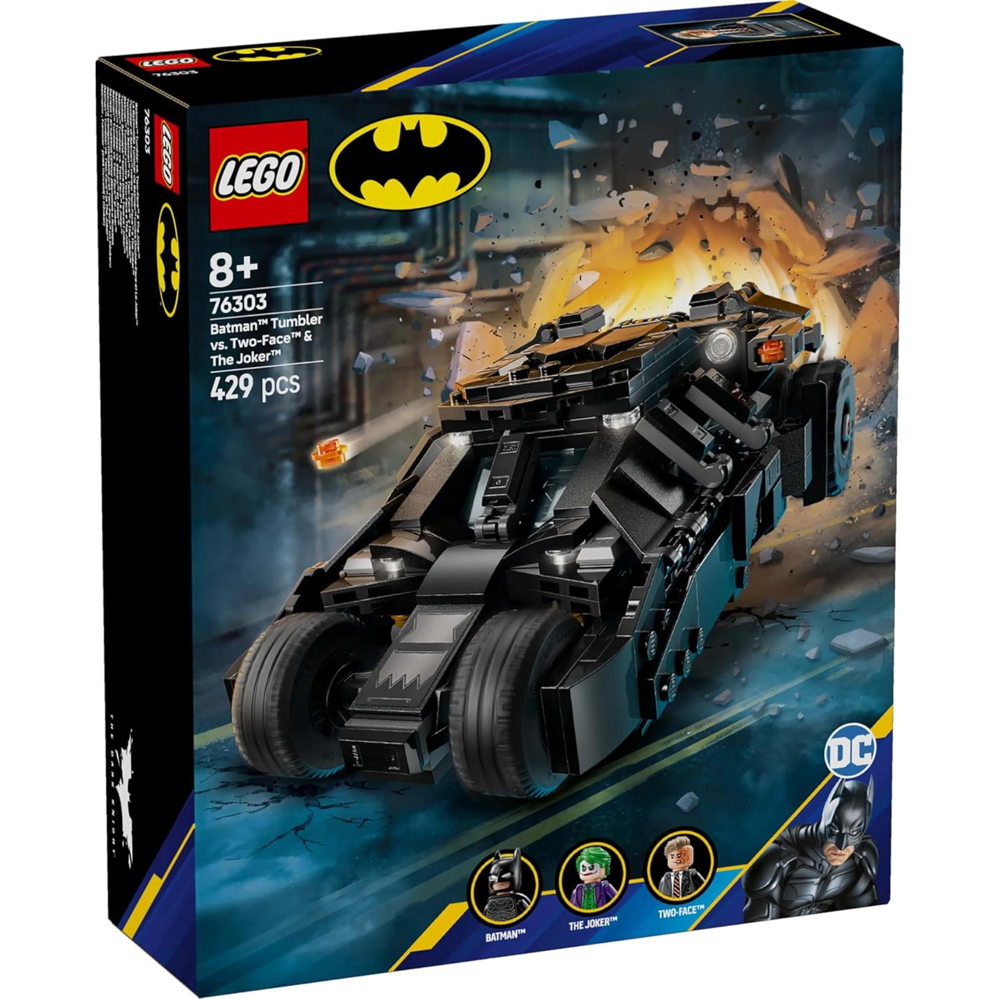 LEGO DC Batman: Batman Tumbler vs. Two-Face & The Joker 76303 Building Set