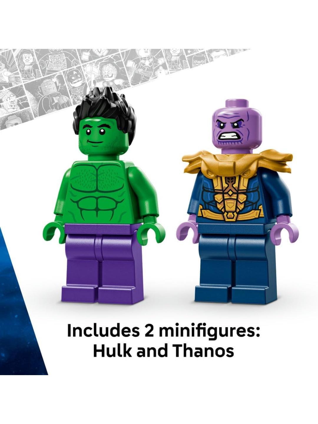 Marvel The Hulk Truck vs. Thanos (Set 76312)