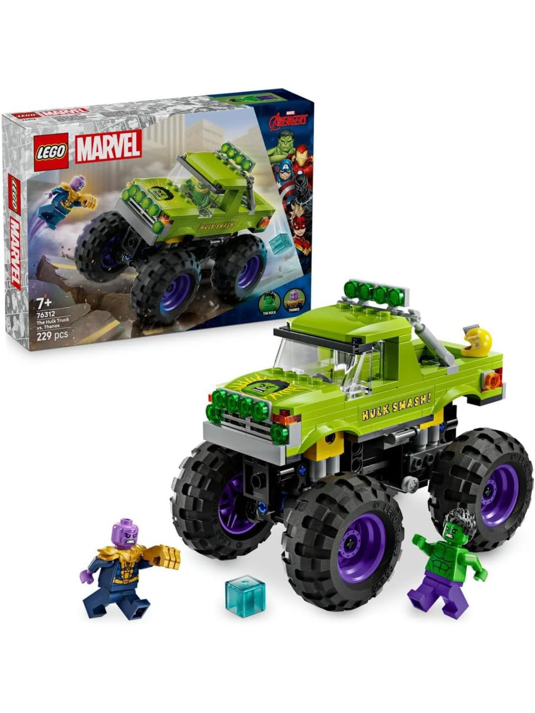 Marvel The Hulk Truck vs. Thanos (Set 76312)