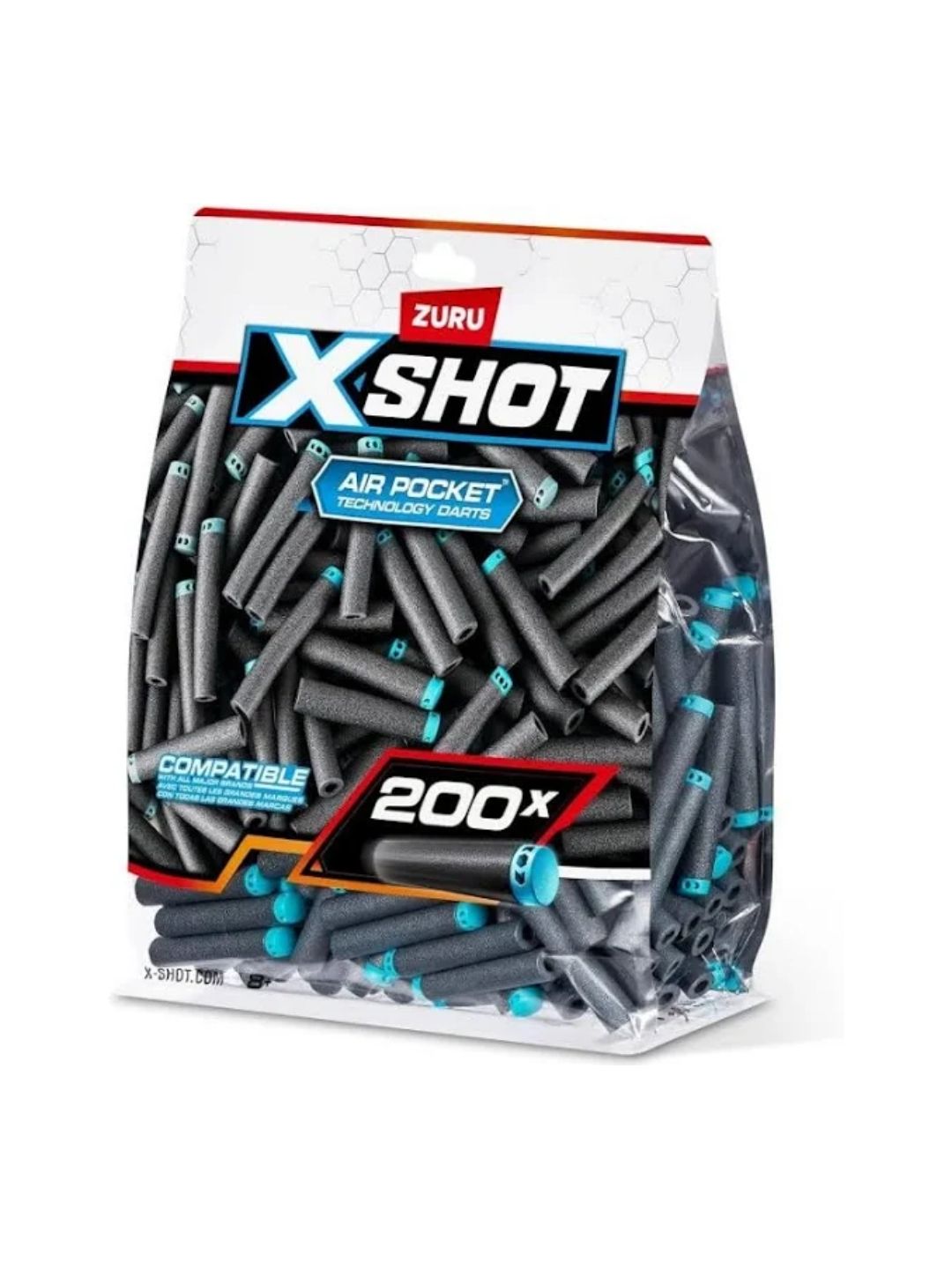 سهام إعادة تعبئة X-Shot Excel - 200 قطعة (موديل XS-36592) الصورة الرئيسية