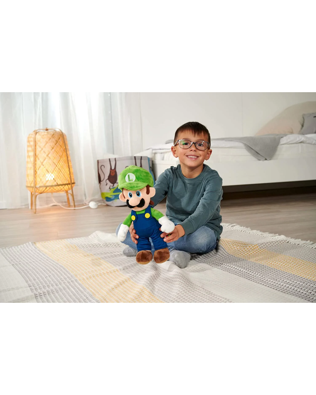 Super Mario Luigi Plush Toy 30cm