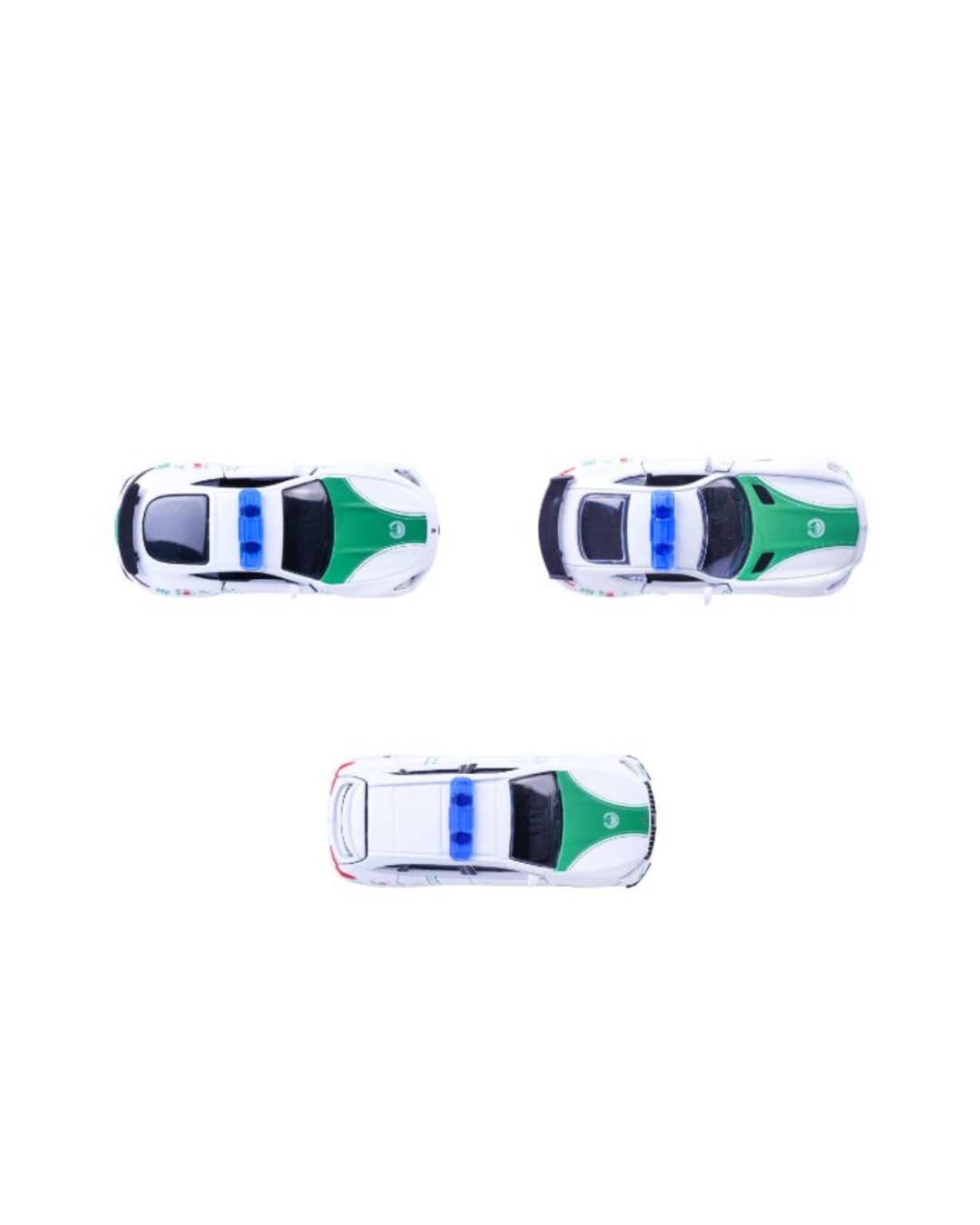 Majorette Dubai Police 3-Piece Diecast Car Set