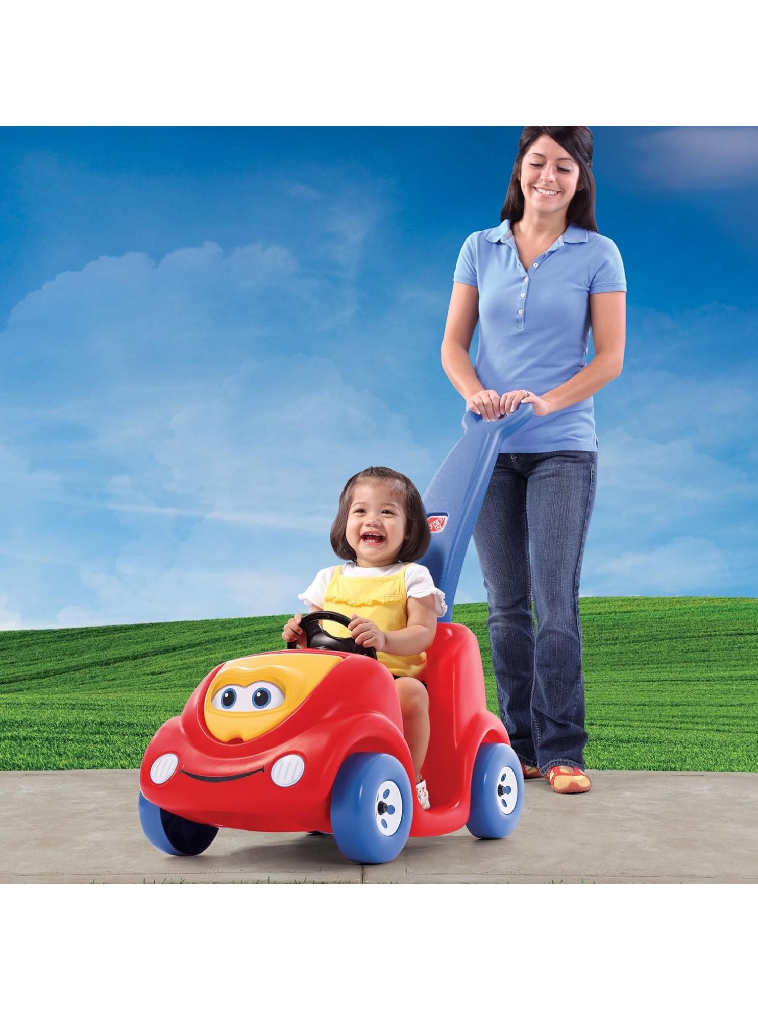 Step2 Push Around Buggy 10th Anniversary Ride-On Toddler Stroller Car – 717000