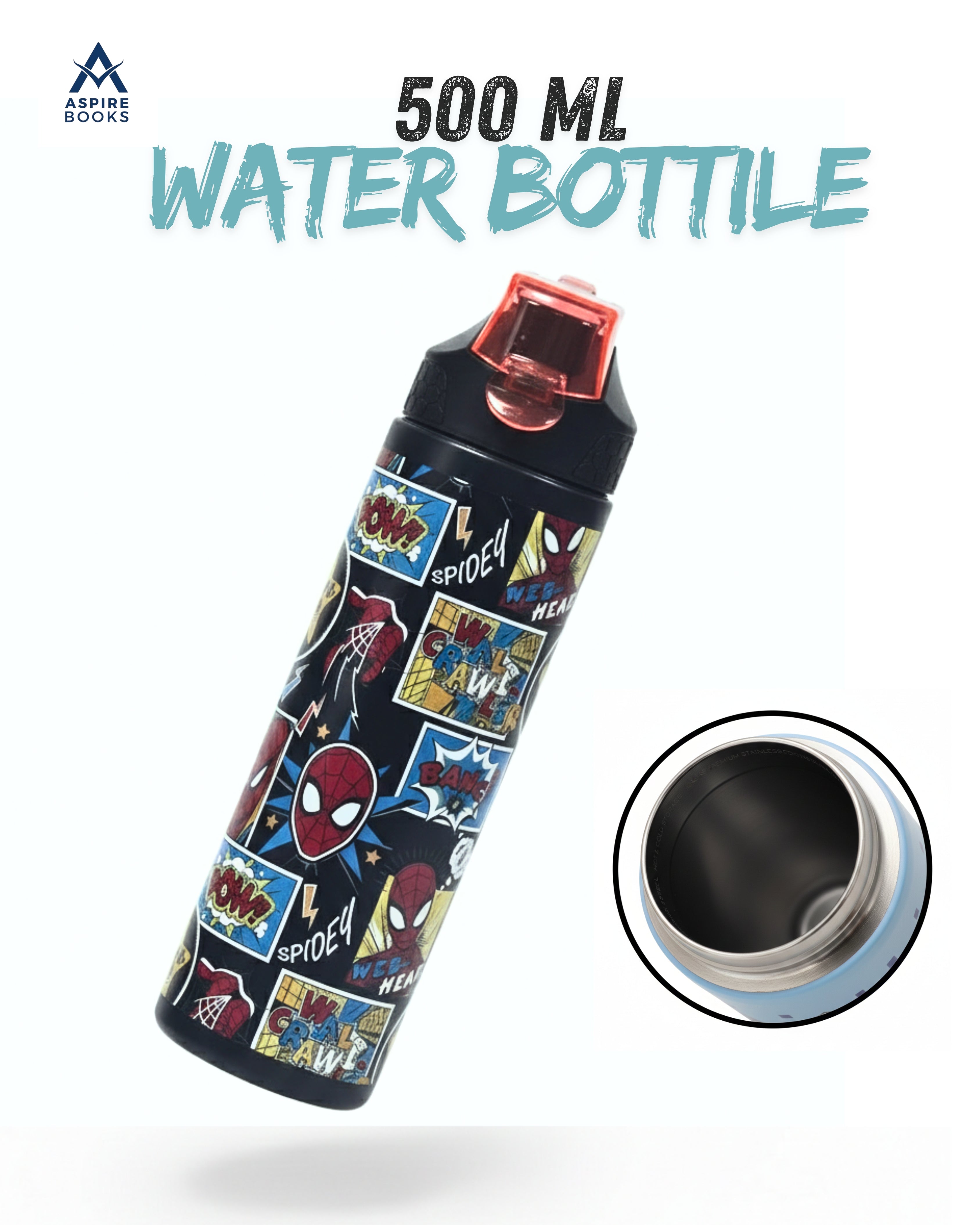 Spiderman Water Flask 500 ml