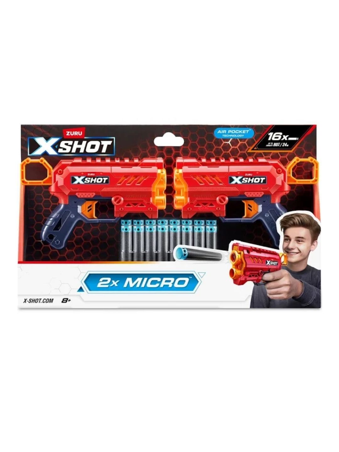 X-Shot Excel Micro 2.0 2pk (XS-36727) صورة ثانوية