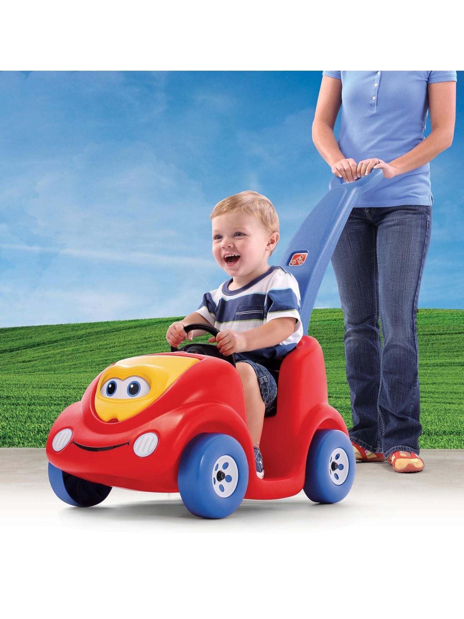 Step2 Push Around Buggy 10th Anniversary Ride-On Toddler Stroller Car – 717000