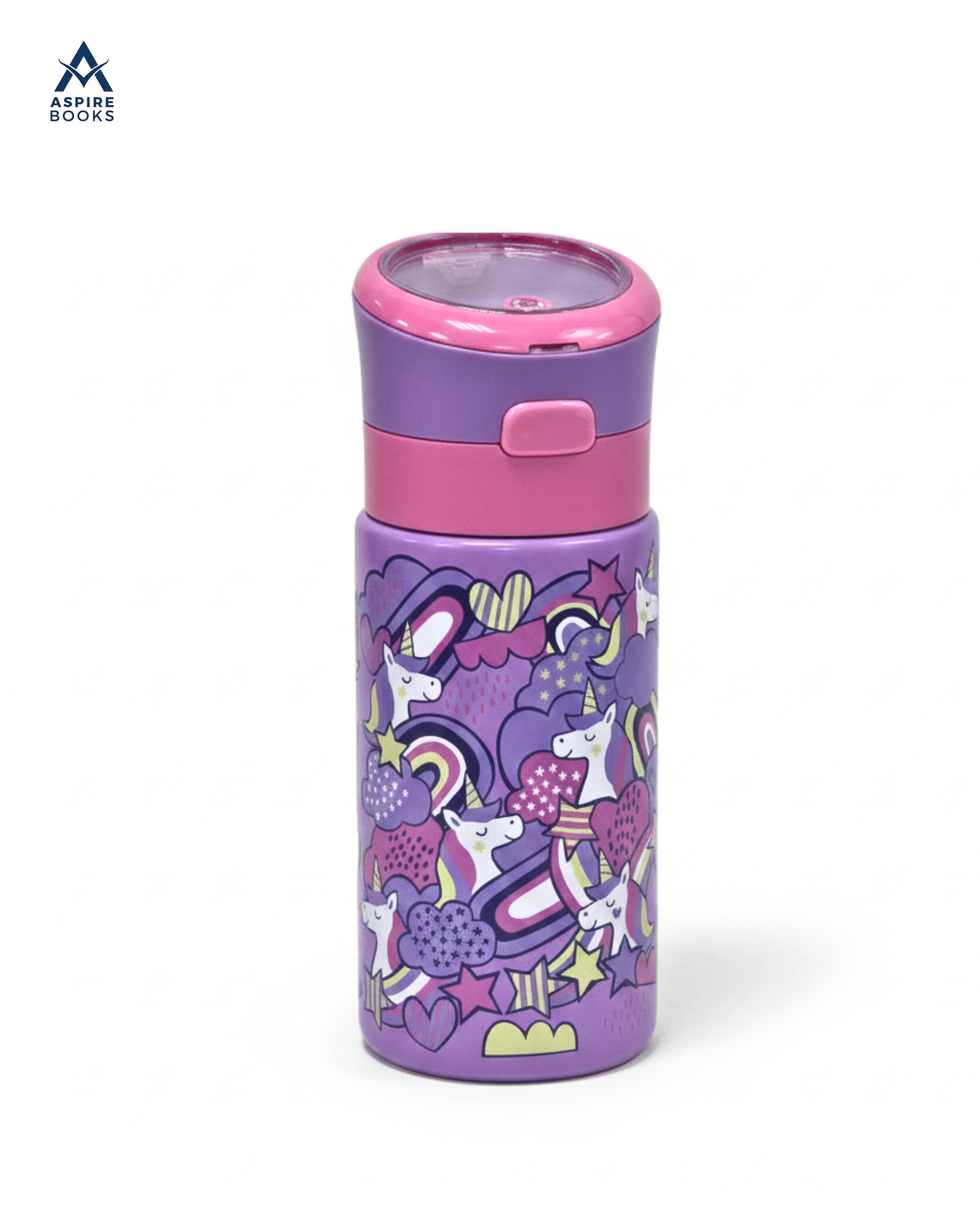 Kids Unicorn Water Bottle 320ml – Stainless Steel Vacuum Insulated Flask