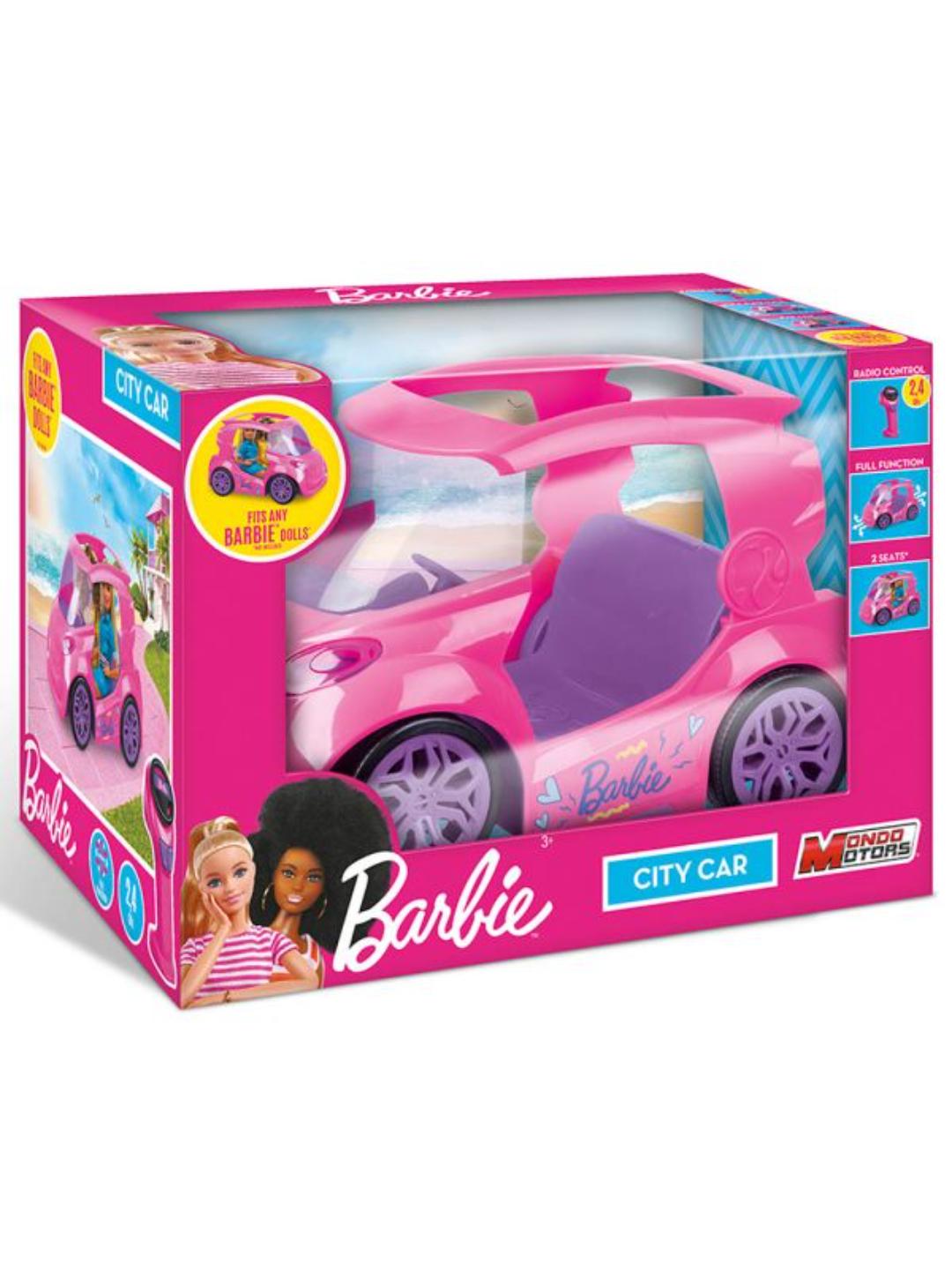 Mondo 63698 Motors – Mattel Barbie City Car 2.4 GHz Full Function RC Car
