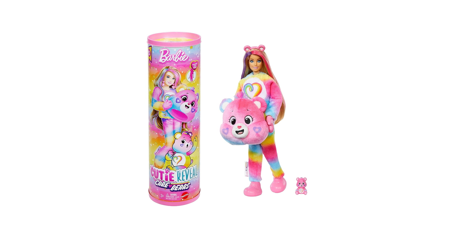 Barbie Cutie Reveal Care Bears Series 2 – Togetherness Bear
