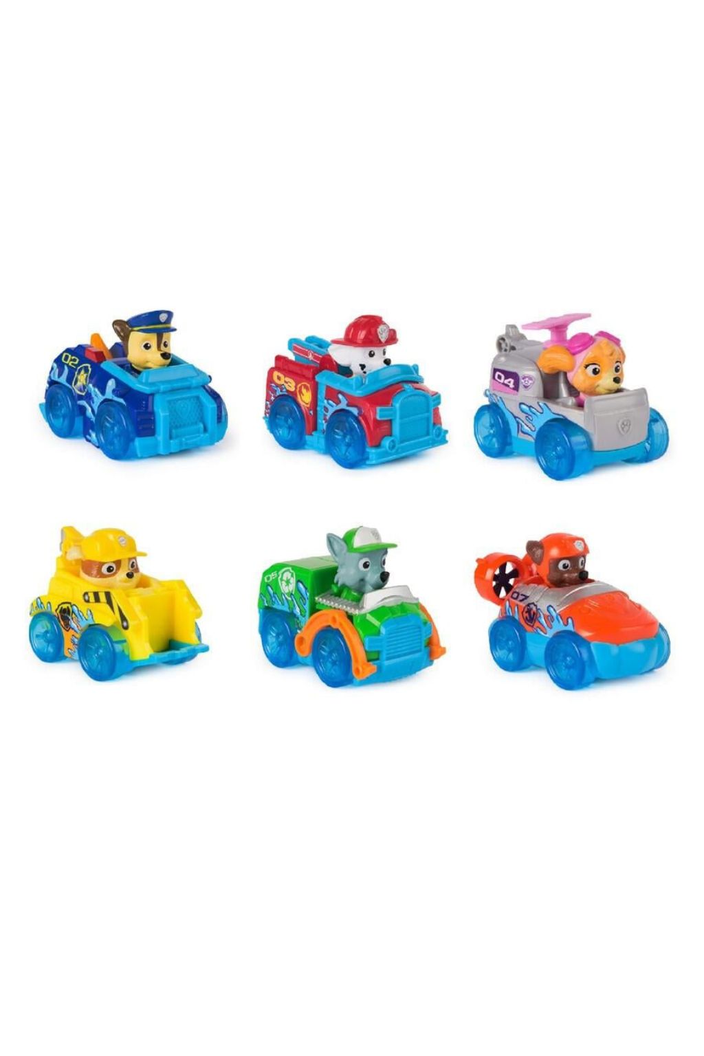 PAW Patrol Pup Squad Racers Mini Toy Vehicle – Assorted, Model 6074402