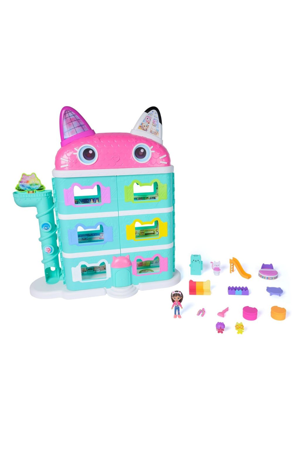 Meow-mazing Dollhouse Playset with Gabby Figure & Surprise Accessories [6074334]