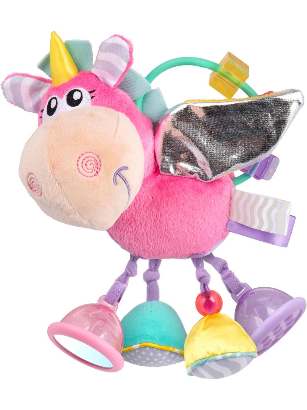 Playgro Unicorn Activity Rattle, for 3+ Months
