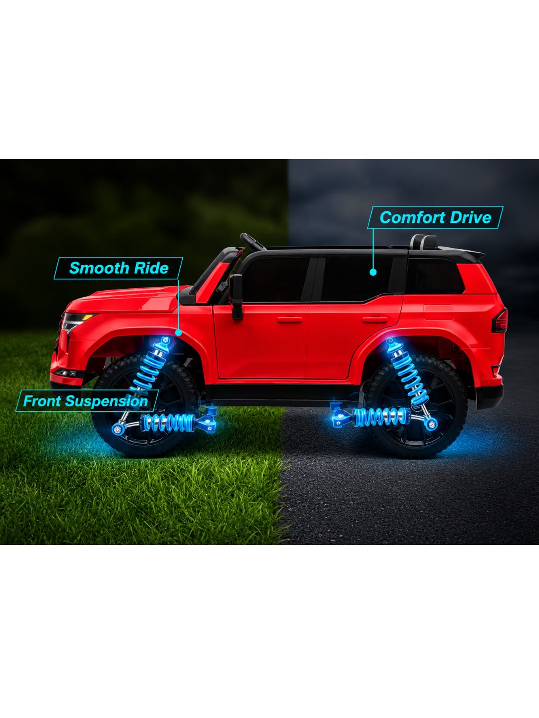 Lexus GX550 Electric Ride On Car - RED