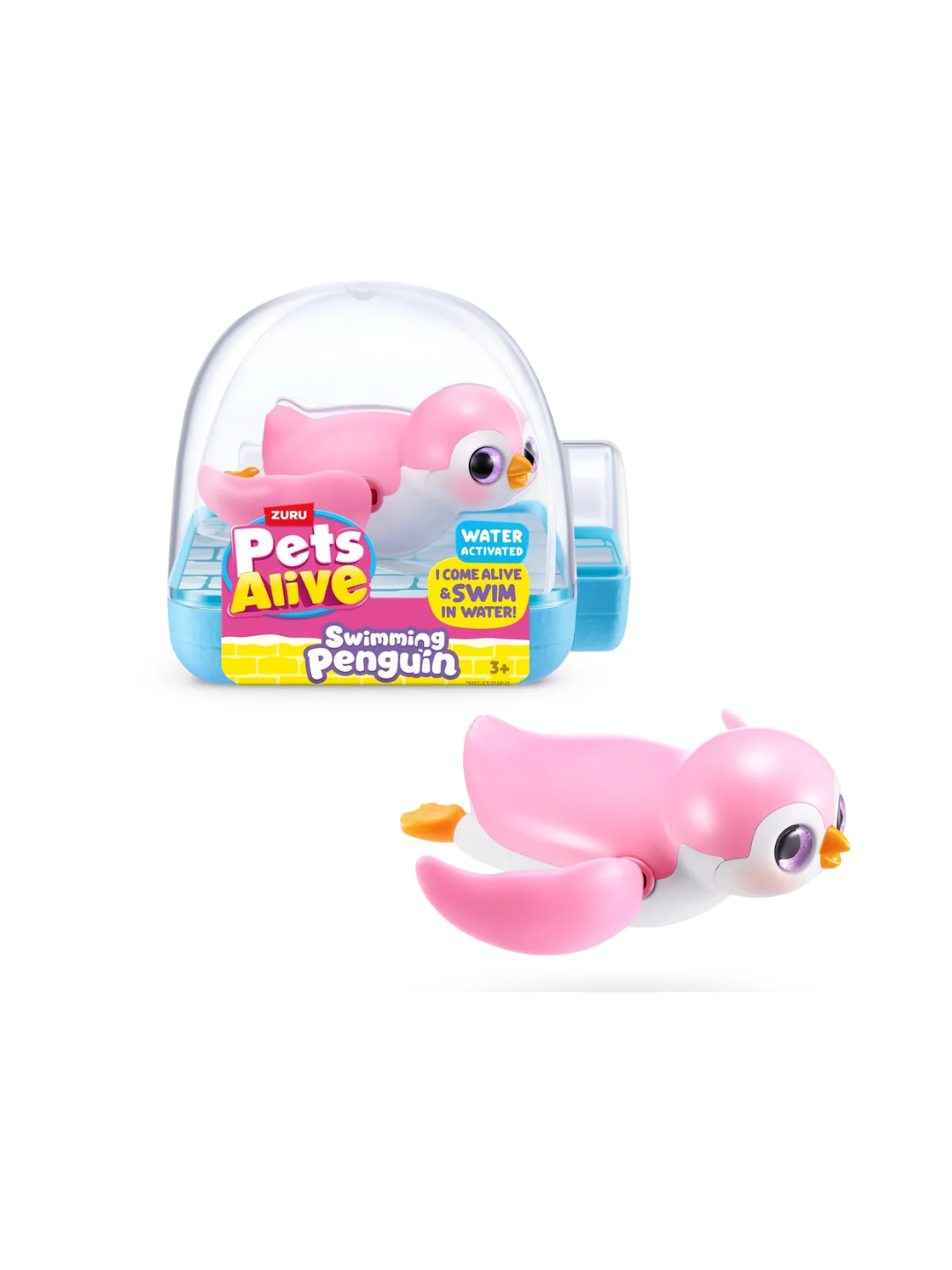 ZURU Pets Alive Swimming Penguin Series 1 Asst - 9573UQ1