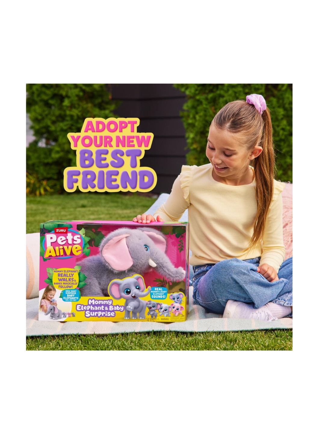 Zuru - Pets Alive Mommy Elephant and Baby Surprise - 9570