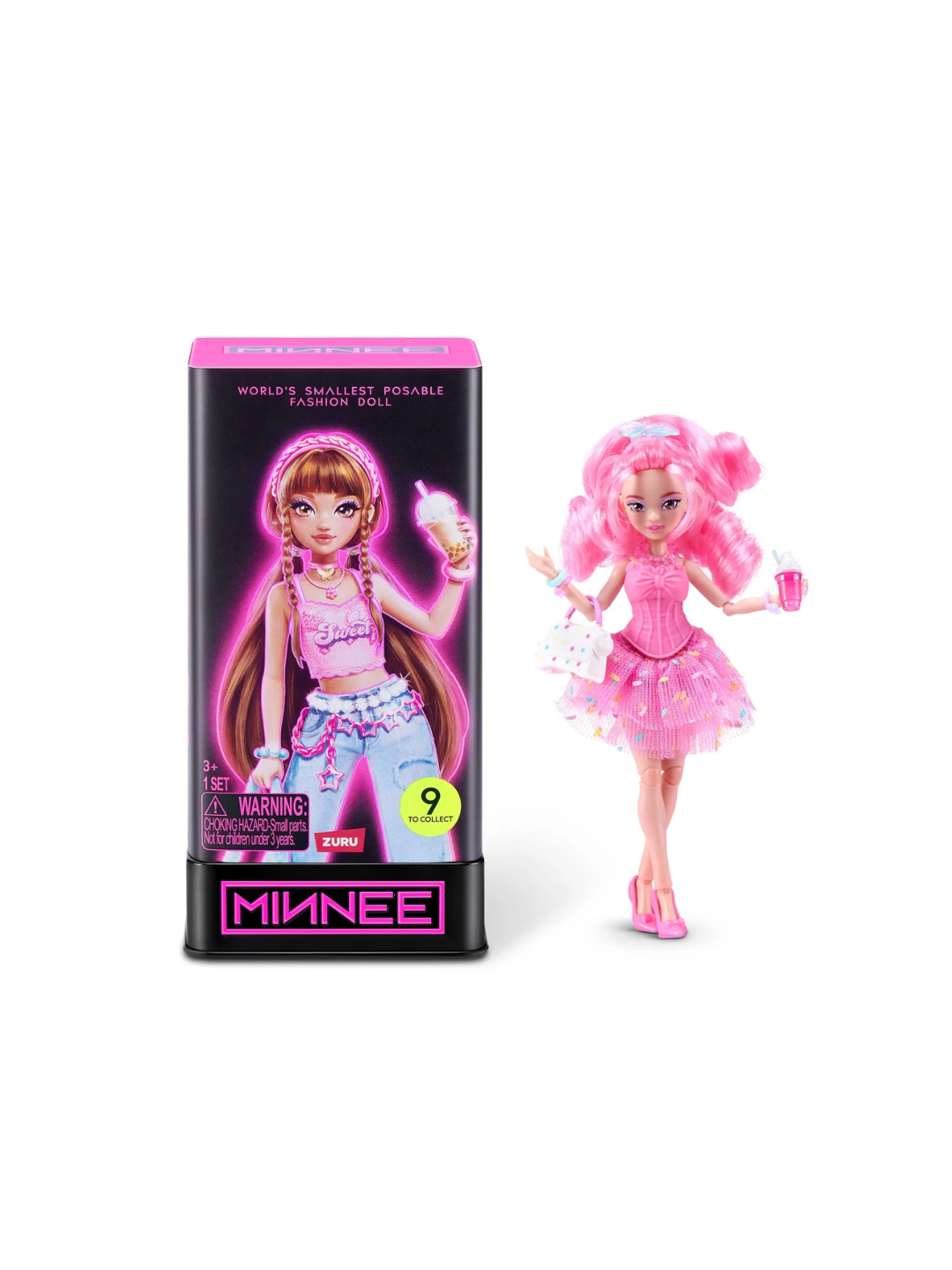 MINNEE-CORE Doll Sidekick with Base S1 Mystery Box – 17701