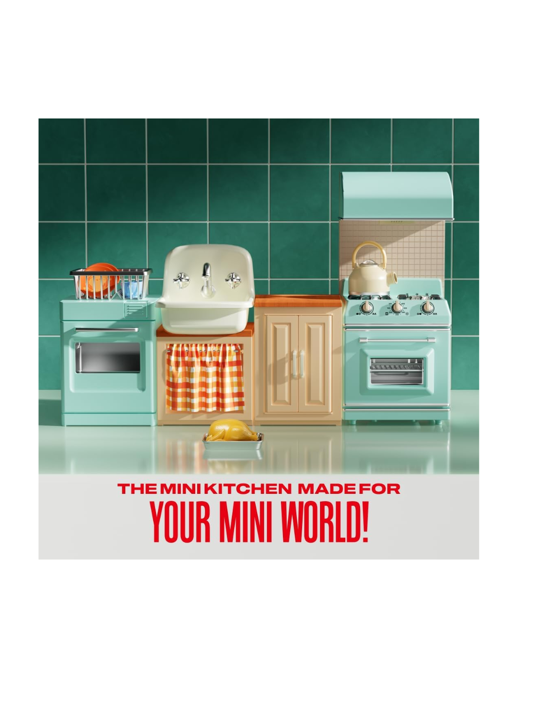 MINI Brands -Magic Cook Kitchen Playset Series 1 - 77858