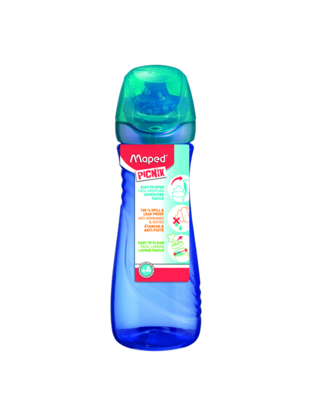 Maped Picnik Origins Water Bottle 580ml Aqua Blue Main image