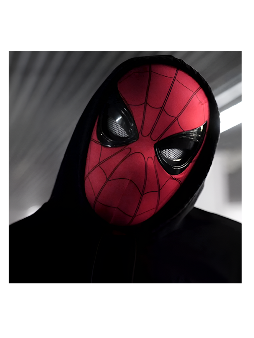 Spider-Man Adult Mask Set – Superhero Costume Mask with Moving Eye Effect
