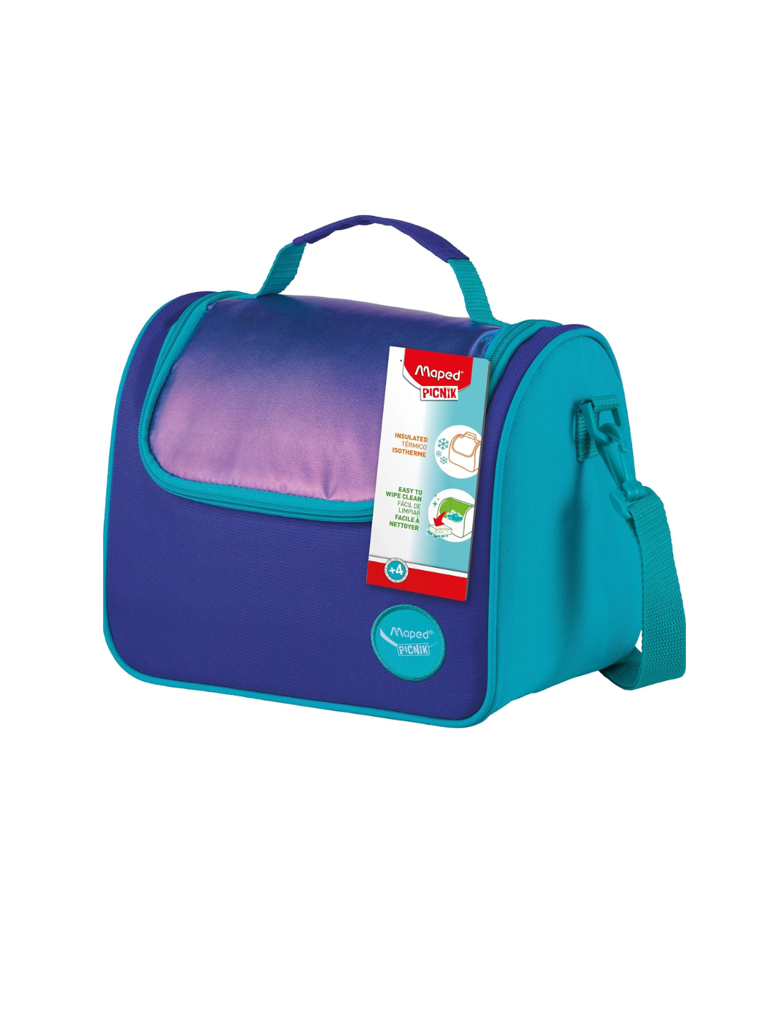 Maped Picnik Origins Lunch Bag Aqua Blue