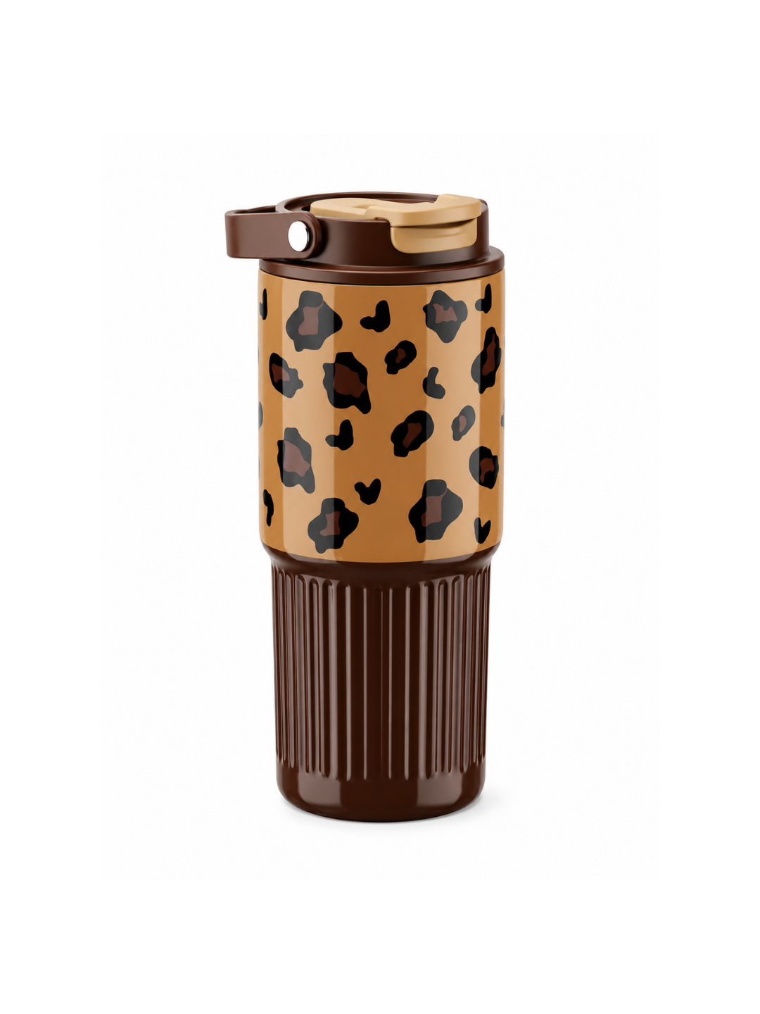 Water Bottle Sipper 750ml – Leopord Print