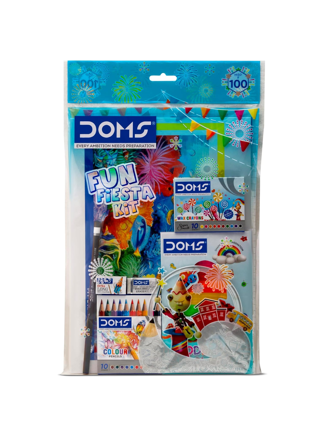 DOMS Fun Fiesta Art & Craft Kit 80063 صورة ثانوية