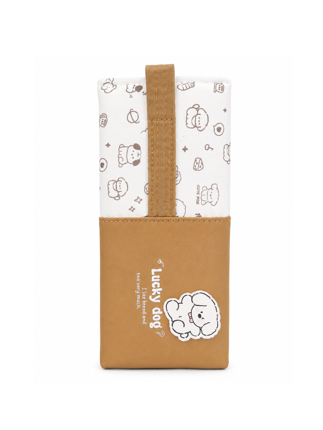 Techno Lucky Dog Pencil Case 8746