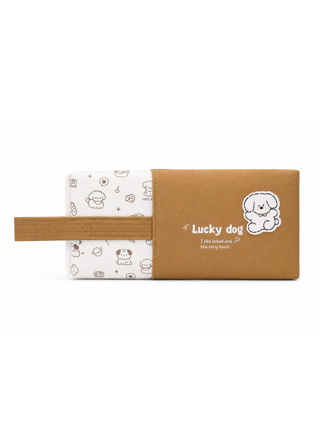 Techno Lucky Dog Pencil Case 8746