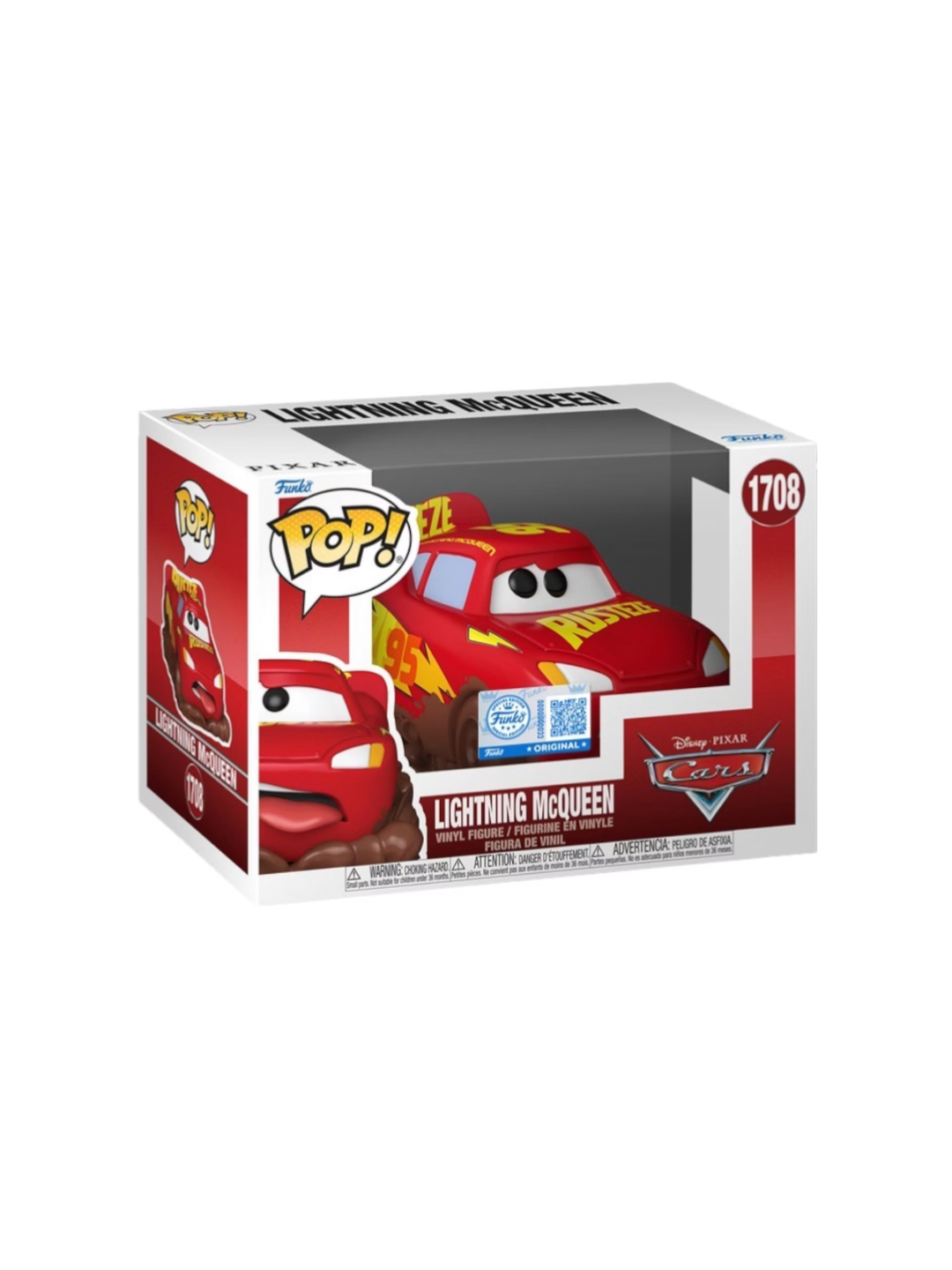Funko Pop! Movies: Disney Pixar Cars – Lightning McQueen Vinyl Figure