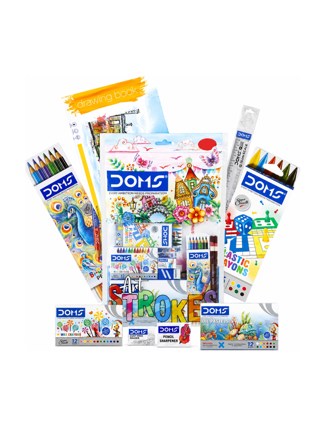 DOMS Art Stroke - Art & Craft Kit 7514 الصورة الرئيسية