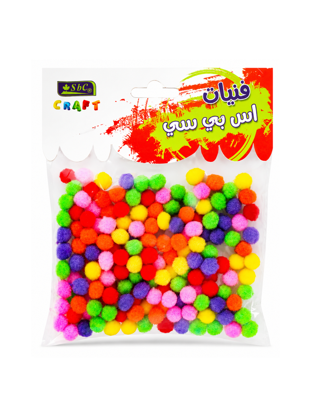 Cotton Pom Pons Balls 3cm – Assorted Colour